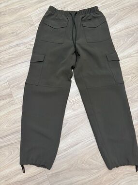 Aritzia Wilfred Olive Green Cargo Joggers